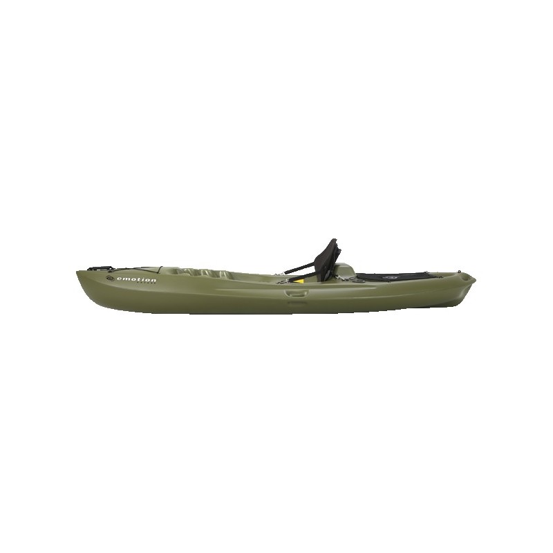 Emotion 2-Pack 10 ft Renegade Plastic Kayaks - Olive Green (90733)