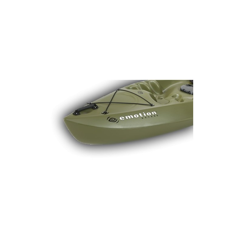 Emotion 2-Pack 10 ft Renegade Plastic Kayaks - Olive Green (90733)
