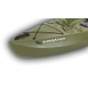 Emotion 2-Pack 10 ft Renegade Plastic Kayaks - Olive Green (90733)