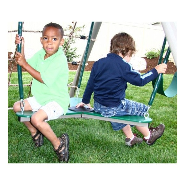 Lifetime HeavyDuty Metal Playset with Clubhouse Earthtone (90042)