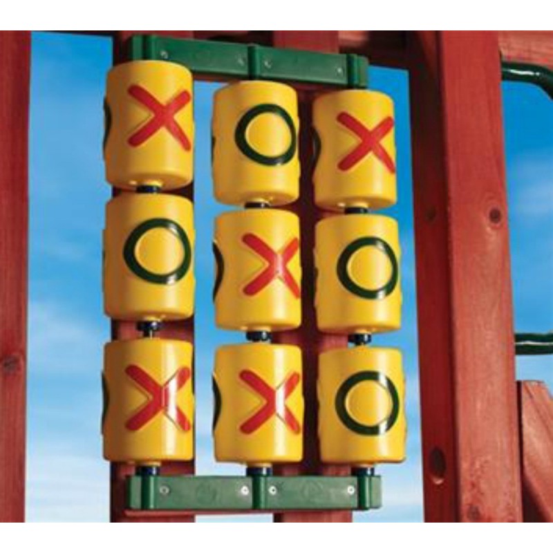 Gorilla Sun Climber II Cedar Wood Swing Set Kit w Sunbrella® Brannon - Redwood (01-0027)