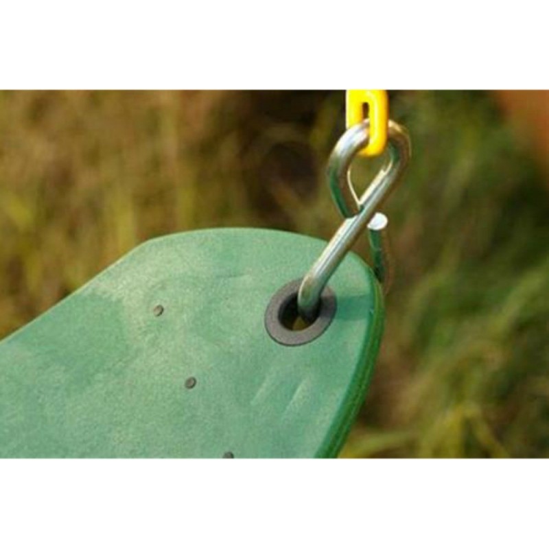 Gorilla Sun Climber II Cedar Wood Swing Set Kit w/ Sunbrella® Canvas Forest Green Canopy - Redwood (01-0025)