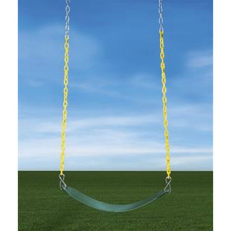 Gorilla Sun Climber Deluxe Cedar Wood Swing Set Kit  w/ Sunbrella® Canvas Forest Green - Redwood - (01-0042-2)