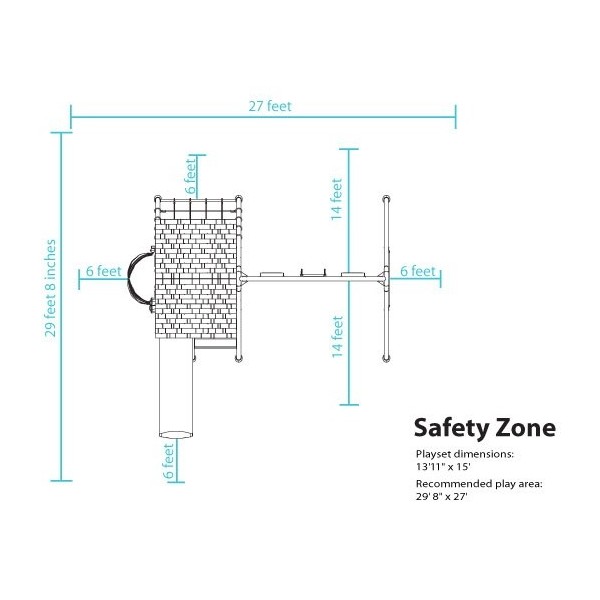 Lifetime HeavyDuty Metal Playset with Clubhouse Primary Colors (90137)