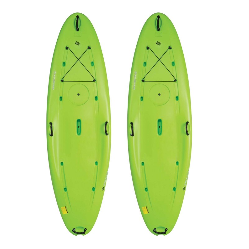 Lifetime 2-Pack 10 ft Traverse Plastic Paddleboards - Lime Green (90656)