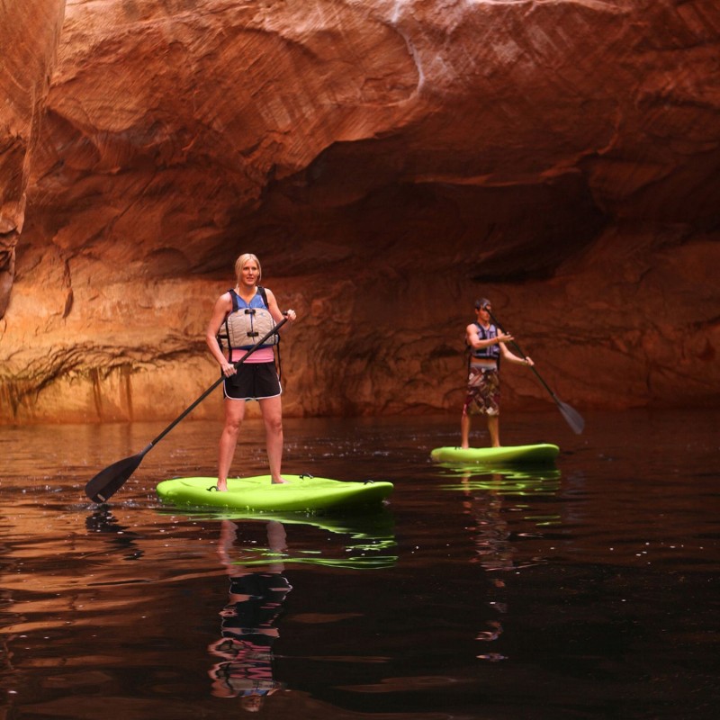 Lifetime 2-Pack 10 ft Traverse Plastic Paddleboards - Lime Green (90656)