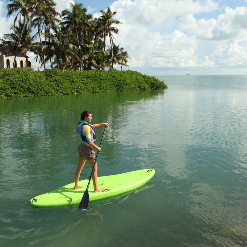 Lifetime 2-Pack 10 ft Traverse Plastic Paddleboards - Lime Green (90656)