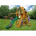 Gorilla Mountain Ridge Cedar Wood Swing Set Kit w/ Amber Posts - Amber (01-0071-AP)