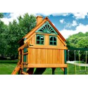 Gorilla Mountain Ridge Cedar Wood Swing Set Kit w/ Amber Posts - Amber (01-0071-AP)