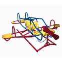 Lifetime Ace Flyer Airplane Teeter Totter - Primary Colors  (151110)