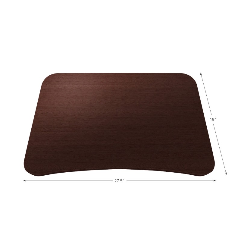 Unique Furniture 201 Workpad Height Adjustable Laptop Desk - Espresso Top (201-ESP)