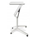 Jesper Office 201 Workpad Height Adjustable Laptop Desk - White Top (201-WH)