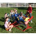 Lifetime Ace Flyer Airplane Teeter Totter - Primary Colors  (151110)