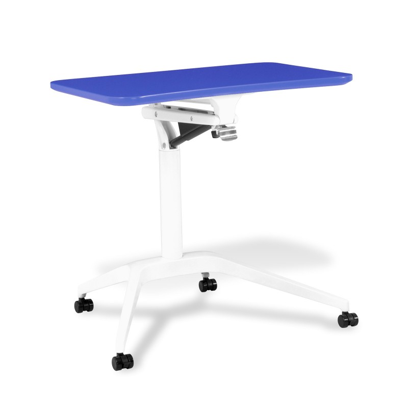 Unique Furniture 201 Workpad Height Adjustable Laptop Desk - Blue Top 201-BLUE)
