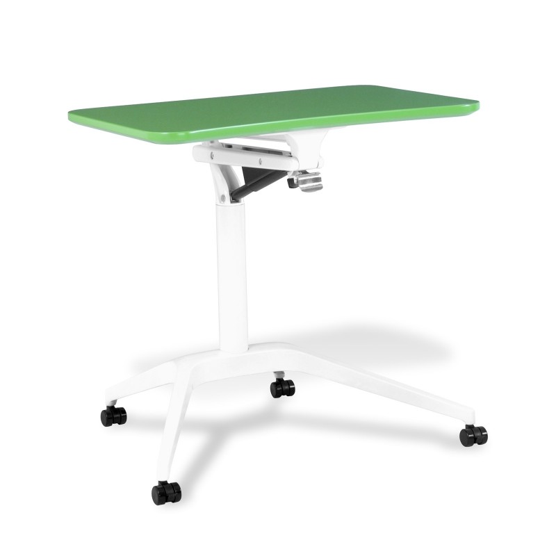 Unique Furniture 201 Workpad Height Adjustable Laptop Desk - Green Top (201-GRE)