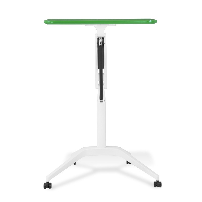 Unique Furniture 201 Workpad Height Adjustable Laptop Desk - Green Top (201-GRE)