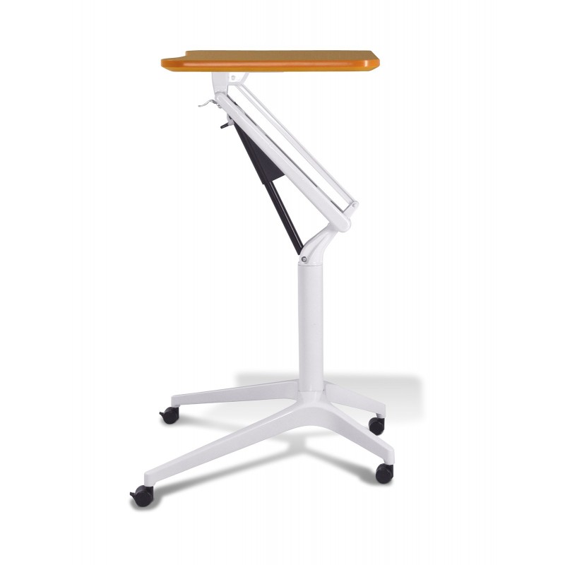 Unique Furniture 201 Workpad Height Adjustable Laptop Desk - Orange Top (201-ORA)