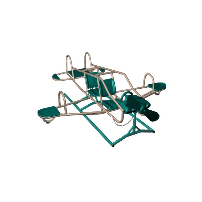 Lifetime Ace Flyer Airplane Teeter Totter - Earthtone (90135)