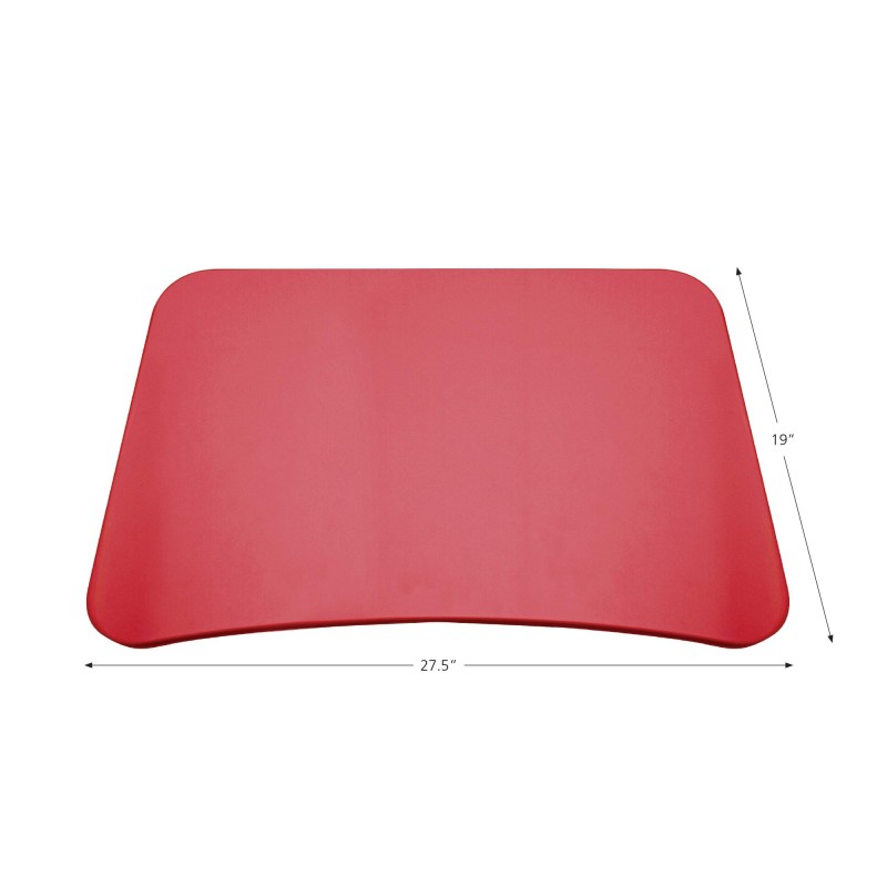 Unique Furniture 201 Workpad Height Adjustable Laptop Desk Red Top (201-RED)