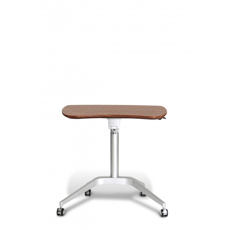 Unique Furniture Laptop Cart Height Adjustable Desk - Cherry (208-CH)