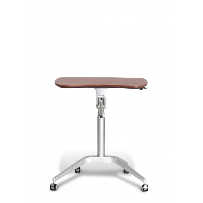 Unique Furniture Laptop Cart Height Adjustable Desk - Cherry (208-CH)