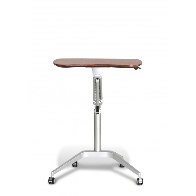 Unique Furniture Laptop Cart Height Adjustable Desk - Cherry (208-CH)
