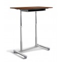 Jesper Office 205 Stand Up Desk Height Adjustable & Mobile Cherry Top (205-CH)