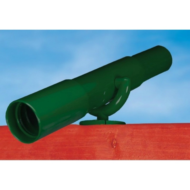 Gorilla Chateau Clubhouse Cedar Wood Swing Set Kit w/ Amber Posts and Deluxe Green Vinyl Canopy - Amber (01-0035-AP-1)