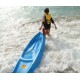 Lifetime 6 ft Wave Youth Kayak w/Paddle (Blue)