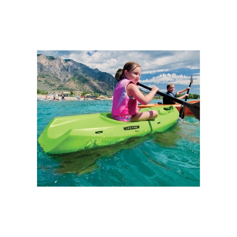 Lifetime 6 ft Wave Youth Kayak w/Paddle (Lime Green)