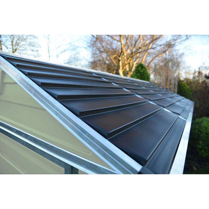 Palram - Canopia 6x12 Skylight Storage Shed Kit - Tan (HG9612T)