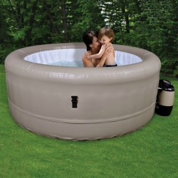 Blue Wave Simplicity Inflatable Spa Hot Tub - Tan (NP5760)