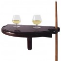 Hathaway Premium Half Moon Wall Shelf - Mahogany (BG2552M) Hathaway Premium Half Moon Wall Shelf - Mahogany (BG2552M)