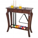 Blue Wave Deluxe Floor Cue Rack - Walnut (NG2565W) Blue Wave Deluxe Floor Cue Rack - Walnut (NG2565W)