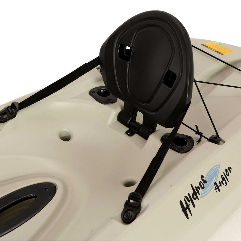 Lifetime 8.5 ft Hydros Angler Kayak w/ Paddle & Rod Holders - Sandstone (90610)