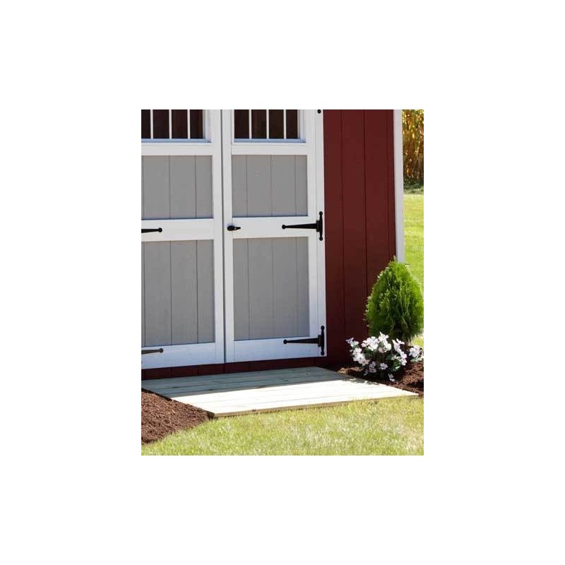 EZ-Fit Homestead 10x16 Wood Shed Kit (ez_homestead1016)