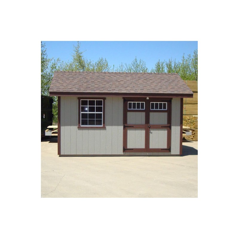 EZ-Fit Heritage 10x14 Wood Shed Kit (ez_heritage1014)