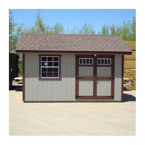 EZ-Fit Heritage 10x20 Wood Shed Kit (ez_heritage1020)