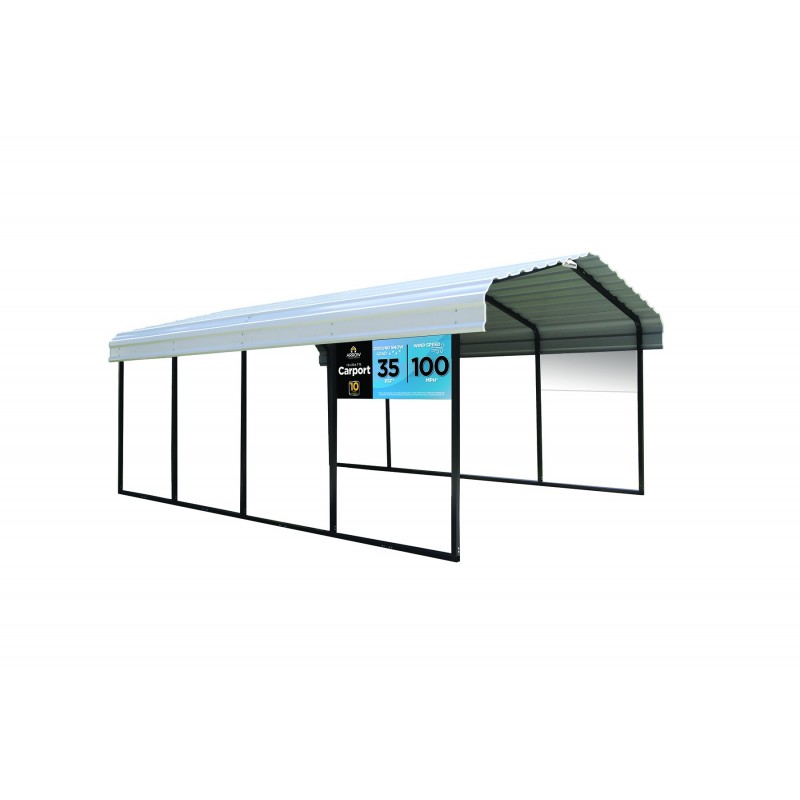 Arrow 12'x20'x7' Carport Kit (CPH122007)