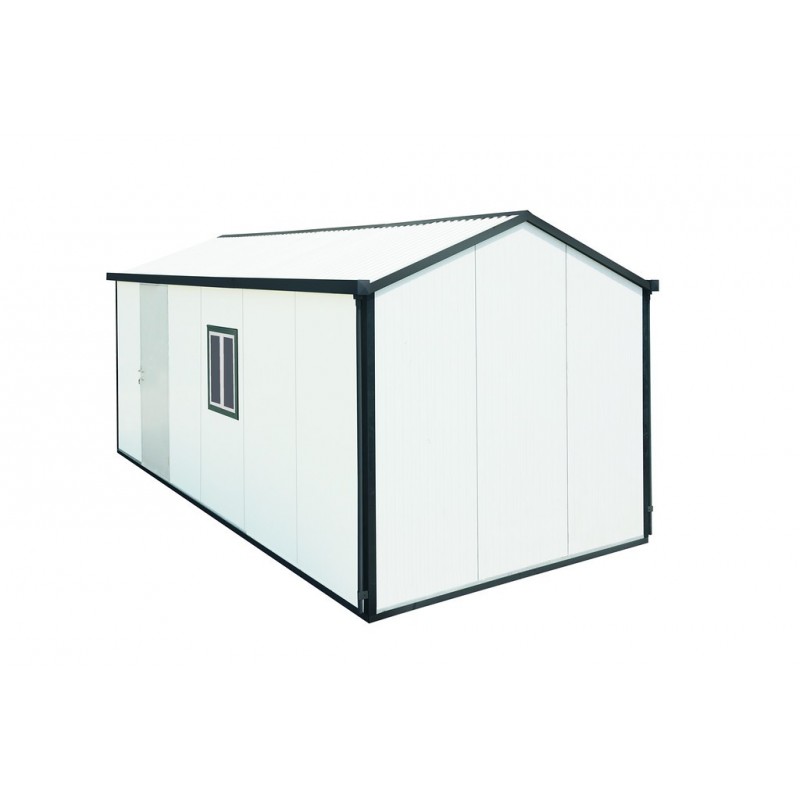 DuraMax 13.3x10 Gable Roof Insulated Shed w/ Foundation Kit (30932)