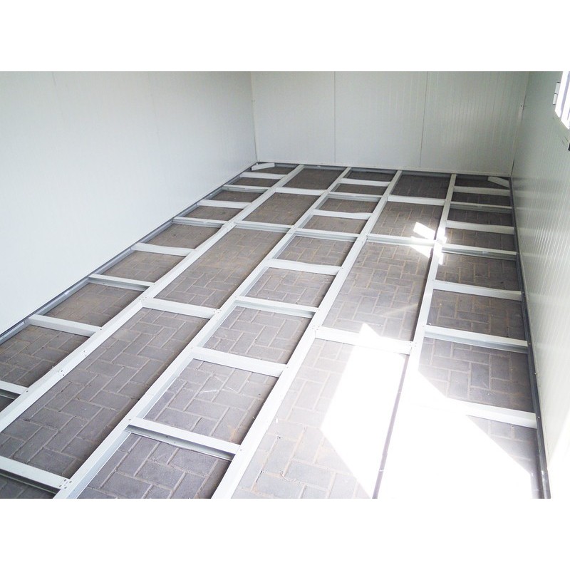 DuraMax 13.3x10 Gable Roof Insulated Shed w/ Foundation Kit (30932)