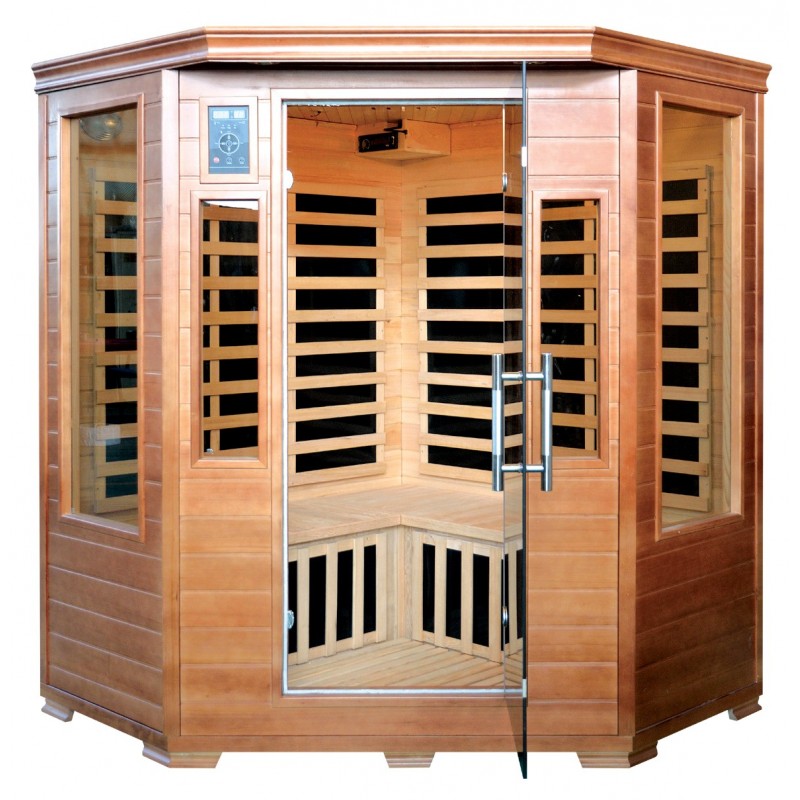 Blue Wave Majestic Sauna 3 Person Corner Unit (SA3212)