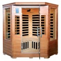 Blue Wave Majestic Sauna 3 Person Corner Unit (SA3212)