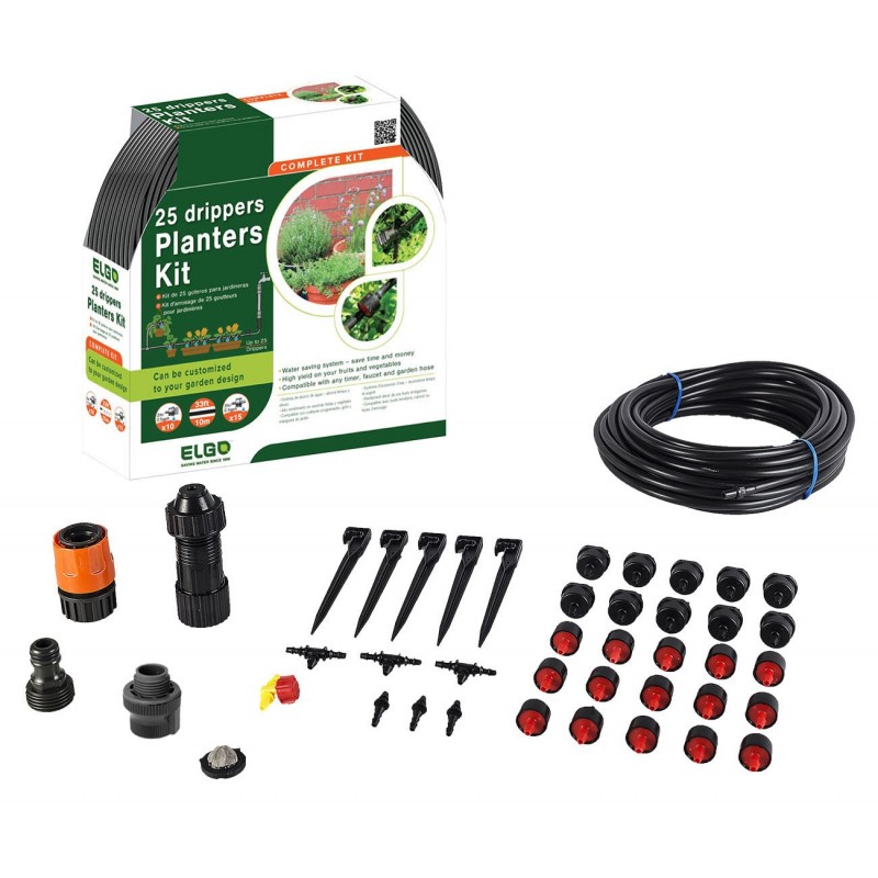 ELGO 25 Drippers Planters Kit (ELPD25)
