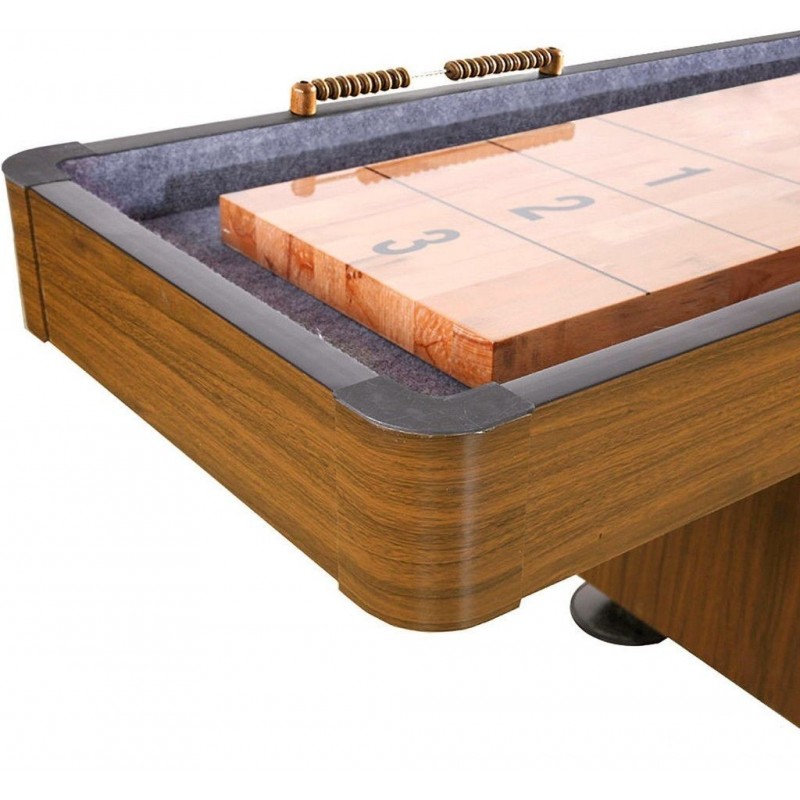 Carmelli Challenger 14ft. Shuffleboard Table - Walnut (NG1218)
