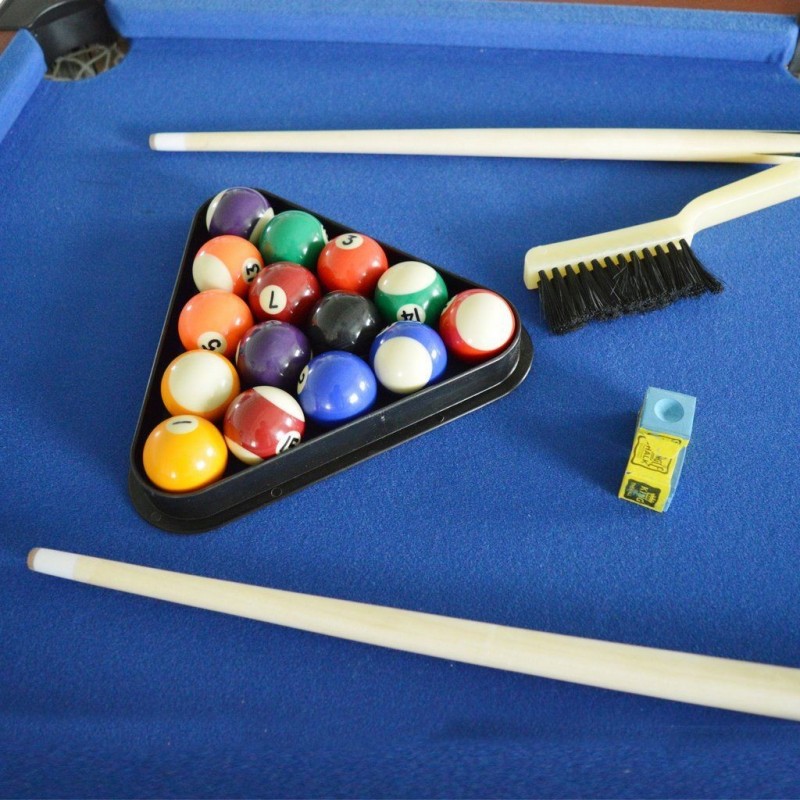 Hathaway Triad 48-in Pool Table 3-in-1 Multi-Game (BG1131M)