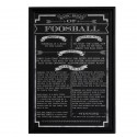 Carmelli Foosball Game Rules Wall Art - (NG2029FB)