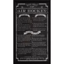 Carmelli Air Hockey Game Rules Wall Art (NG2029AH) 