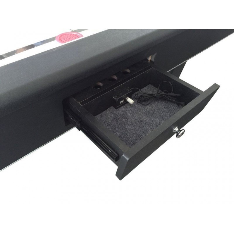 Carmelli Stratosphere 7.5ft. Air Hockey Table with Docking Station (NG2438H)