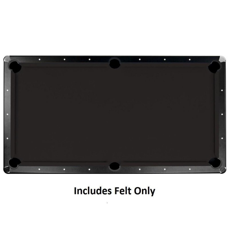 Carmelli Championship 8ft Black Saturn II Billiards Pool Table Felt (NG263BK) Carmelli Championship 8ft Black Saturn II Billiards Pool Table Felt (NG263BK)